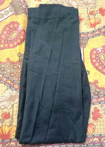 Classic Black Wide-Leg Trousers