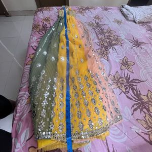 diwali offer !!Rainbow Sequin Gown grab soon