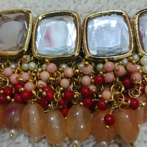 Kundan necklace set