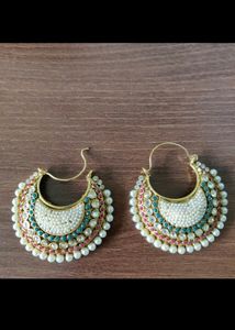 Big Chandabali Earrings New