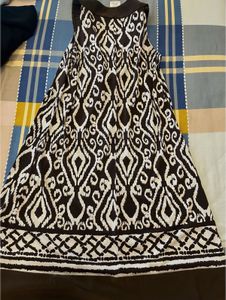 Stylish Printed Sleeveless Dress