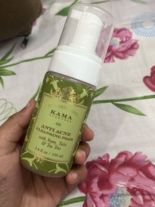 Kama Ayurveda Anti Acne Foam Face wash