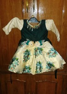 Beautiful Floral Party Dress for Girls