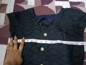 Elegant Black Kurti