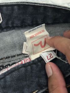 Evisu Girls straight fit jeans