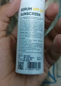 MYCOSIQ Sunscreen Serum SPF 50