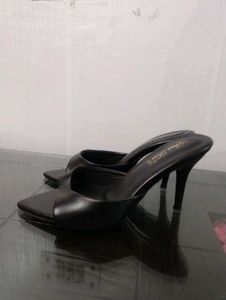 Chic Black Mules