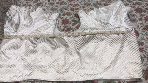 White Sequined Blouse
