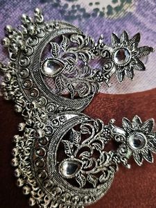 Oxidized Earing Set