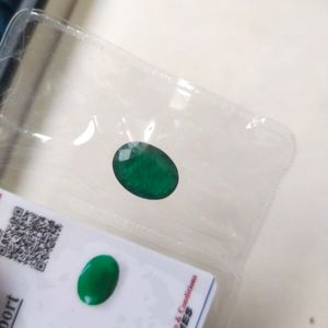 6.02 Cts.Natural Zambian Panna Stone with lab cert