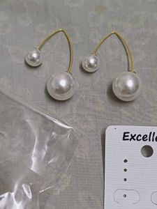 Elegant Pearl Drop Earrings