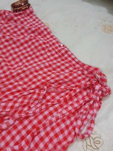 strawberry shortcake inspired skirt