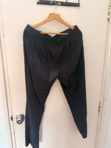 Elegant Black cotton ethnic pants