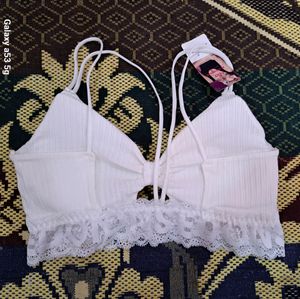 Women Full Coverage Lightly Padded Bra White