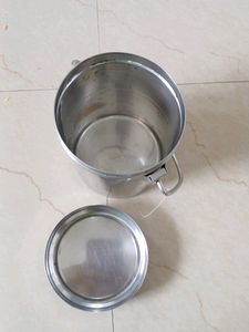 Stainless Steel Milk Storage Can with Lid