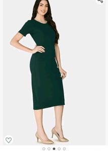 Dark Green Dress