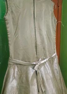 Elegant Satin Evening Gown