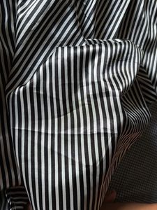 Striped V-Neck Mini Dress