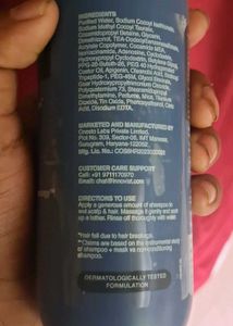 Bare Anatomy Anti-Hair Fall Shampoo used only 2 ti