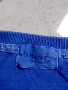 Blue "SHINE" T-Shirt
