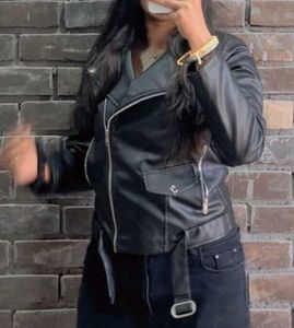 Black Faux Leather Biker Jacket🖤