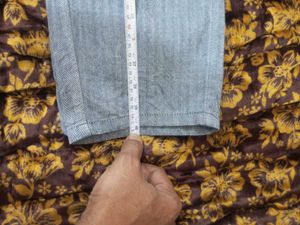 Men's Grey Striped Lounge Pants