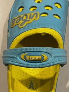 Unisex Beautiful Contrast Pine Kids Clog Size 31