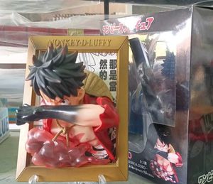 3D action figure Luffy photo frame