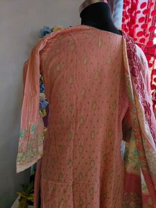 Beautiful Pink Kurta Set with Dupatta