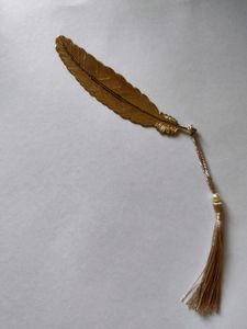Vintage Feather Bookmark