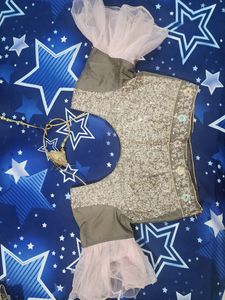 Sparkly Embellished Lehenga Skirt