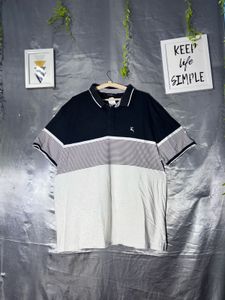 Men's Color Block Polo Shirt