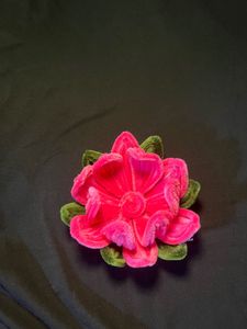 Pink Flower candle holder