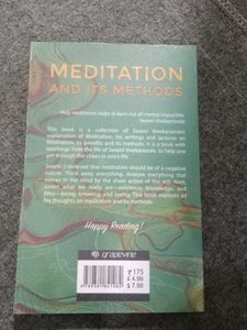 Meditation and Its Methods by Swami Vivekananda
