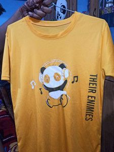 Cute Panda Music T-Shirt