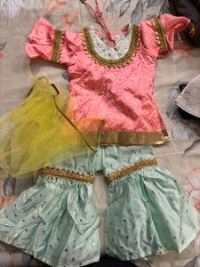 Sharara Suit For 1 Year Old Girl