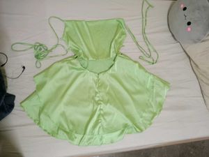 Open Back A-Line dress