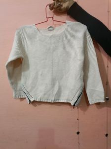 (Price Drop)New Korean Crop Woolen Sweater
