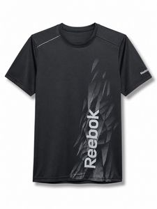 Reebok Black Compression Activewear T-Shirt