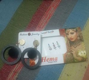 Fashion Jewelry Earrings & Bindis ( free)
