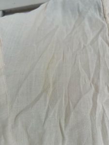 Zara Cream Button-Down Top