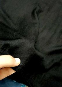Sleek Black High-Neck Top – Modern &amp; Edgy