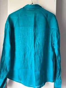Teal Bow Shirt