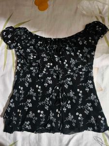 Chic Off-Shoulder Floral Dress