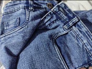 Light Wash Wide Leg Jeans