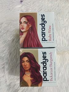 Paradeyes Ruby Wine & Burgundy Hair Dyes