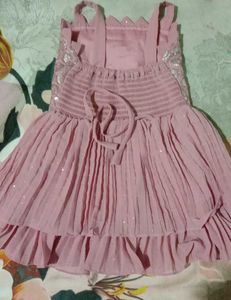 Stunning Pink Sequined Kurta Set
