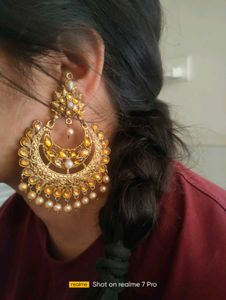 Earing With Maang Tikka