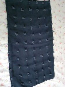 Elegant Dark Grey Dupatta