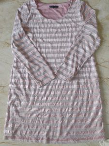 Striped Long Sleeve Dress